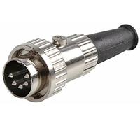 5 PIN DIN Plug - Locking - 180DEG, DIN Audio Video Connectors, Qty X 1 | 71430-050