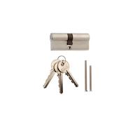 5 Pin Euro Profile Double Door Cylinder - Durable & Reliable Door Lock - Anti-Pick, Anti-Bump & Smooth Operation for uPVC, Timber & Composite Doors (Satin, 30mm/30mm - Boxed)