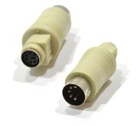 kenable 5 Pin Midi Din Male Plug to PS2 7 Pin female Socket Gender Changer