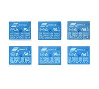 5 Pins SRD-05VDC-SL-C SRD-12VDC-SL-A SRD-24VDC-SL-C 5V 12V 24V 10A 250VAC Power Relay PCB 4Pin 5Pin Type T73-5V 10A 125VAC 5Pcs(SRD-09VDC-SL-A 4Pin)