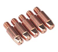 5 PK 1.2mm Aluminium Contact Tip - For MB25 & MB36 Torches - MIG Welding Contact