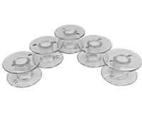 5 Plastic Bobbins for Toyota RS Series + RS 2000 by ZickZack Sewing Machine