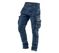 NEO TOOLS Men's X Work Utility Pants, Denim, M