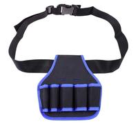 5 Pocket Tool Pouches 600D Oxford Fabric Waist Belt Lightweight Design for Electricians Carpenters Work Essential Professional Tool Belt for Installation