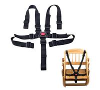 5-Point Harness for High Chairs & Strollers - Adjustable and Universal Fit, Safe and Durable Child Safety Straps