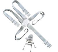 5 Point Seat Belt, General High Chair Strap, High Chair Accessories, Adjustable 5 Point Strap Pushchair, Child Safety Belts, Suitable for High Chairs, Pushchairs and Car Seats