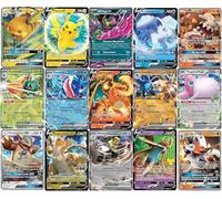 5 Pokemon Ultra Rare Card Lot - V, Gx, ex, Assorted Variety - No Duplicates