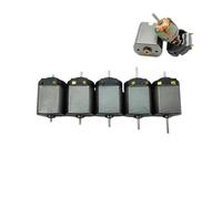 5 Pole Micro 130 Electric Motor Strong Magnet DC6V-24V 12V 18V High Speed Engine Dual 2mm Shaft HO Scale Model Railway Train Car(Model B)
