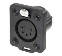 5-Pole Socket XLR Chassis Connector - NEUTRIK