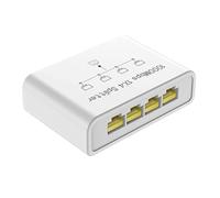 5 Port Gigabit Ethernet with RJ45 and Type-C Power for Home Adapter Net Divider Gigabit Ethernet Switches Hub Wire Divider