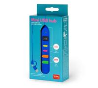 5-Port Mini Usb Hub - Blue