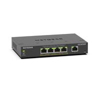 NETGEAR 5 Port PoE Switch (GS305EP) | Managed Gigabit Network Switch | Ethernet Splitter | 4 x PoE+ @ 63W | Desktop or Wall Mount