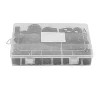5 Positions Bus Electric Terminal Junction Block with High Current Capacity Great Mechanical Strength and Suitable for Trucks Caravans Buses Boats and More Featuring Glass (Black)