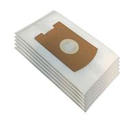 5 Premium Microfleece Vacuum Cleaner Bags for Vorwerk Tiger 260 265 270 300, VT260, VT265, VT270, VT300 - Fleece