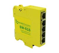 5 PT COMPACT INDUSTRIAL ETHERNET SWITCH; SW-515 (BRAINBOXES) Qty X 1