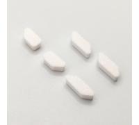 5 Replacement Buttons for Garmin Edge 520 (E52) Bicycle Computer Road Bike (White)