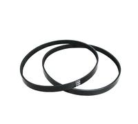5 Ribs Drive Belt 5PJ605 Replacement V-Belt Black Color for TH-SP-204 Wood Planer Tools-2 Pack(2PCS)