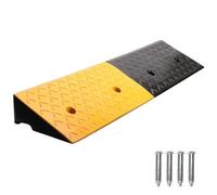 5" Rise Rubber Kerb Ramp, 13cm Height Heavy Duty Curb Ramp, Large Load Capacity Threshold Ramp, Curb Ramps for Driveway Sidewalk Car Loading Dock Bike Motorcycle Wheelchair(5"/13cm Height)