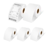 5 Roll Compatible for Dymo 30270 White Continuous Receipt Paper (2-1/4" x 249 feet) Non-Adhesive Label Printer Tape for LabelWriter 450, 450 Turbo, 4XL Printers, 250 Feet Per Roll, NOT FIT 550 & 5XL