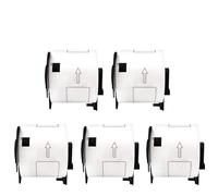 5 Roll Thermal Label 62mm X 100mm X 300pc Die Cut Labels DK11202 Compatible with QL Printer