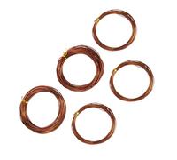 5 Rolls Aluminum Bonsai Training Wire for Potted Plants, 1.5 2.0 MM | Reusable Multi Use Garden Wire for DIY Crafters and Beginners, Rolled in Roll for Outdoor Training