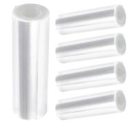 5 Rolls Cake Collars,15cm x 10m Acetate Cake Collars,Clear Acetate Sheets Roll Thickened Baking Sheets for Mousse Round Cakes Mini Cheesecakes Baking Chocolate