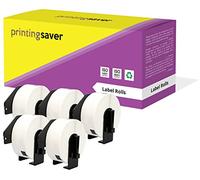 5 Rolls Compatible DK-11201 Address Labels, 29x90 mm, 400 Labels/Roll, White-for Brother P-Touch QL Series (QL-500 to QL-1060N)
