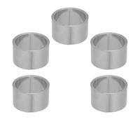 5 Rolls Constant Force Flat Spring 1.18 Inch Id Stainless Steel | Non-magnetic Precision Coil Design, Stable Tension, Compact Rewinding for Power Cords, Automation Routing and Equipment