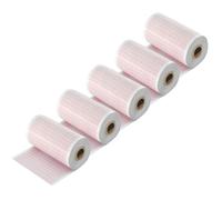 5 Rolls EKG ECG Paper, 50mm X 20m(1.96 in X 787.4 in) Thermal Recording Sheets for Home EKG Machine, EKG ECG Chart Paper