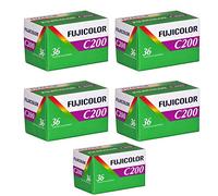 5 Rolls Fuji C200 35mm Film 135-36 FujiColor Fujifilm Color Print 2014