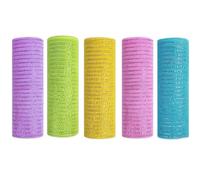 5 Rolls Mesh Ribbon, 10 Inch x 10 Yard Decorative Mesh Ribbon for Wreaths, Exquisite Deco, DIY Deco for Easter Spring Door Wreath
