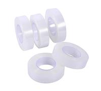 5 Rolls Transparent PE Tape for Breathable False Eyelash Extensions, Anti-Allergy Cosmetic Adhesive Makeup Tool