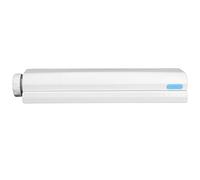 5-Rope Retractable Clothesline, White Automatic Clothes Drying Rack, Flexible Compact Hanger with Punched Mounting Supplies