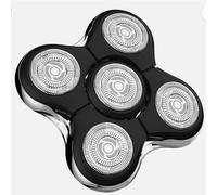 5 Rotary Bald Head Shaver Replacement Head, Compatible with Remington XR1500, Electric Shaver Cutter Replacement Parts, 5 Heads Rotary Shaver Blades for Men Bald Head Grooming, Easy to Install