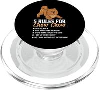 5 Rules For Chow Chow PopSockets PopGrip for MagSafe