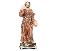 5" Saint Francis Florentine Resin Statue ~ 125mm