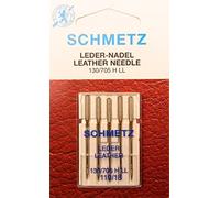 5 schmetz leather sewing machine needles (flat shank needles), 130/705 H-LL, thickness 110/18.
