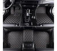 5 Seat Car Floor Mats Custom For Toyota For Rav4 For C-hr For Hilux 2000-2020 Car Mats Car Mat(Black beige)