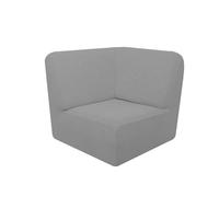 5-Seat Corner Sofa Stretch Cover, 3-Piece Modular Fur Protector, Light Gray Elastic Slipcover for Co Couch, Modern Home Decor, & Easy to Clean