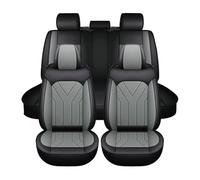 5 Seats Car Seat Covers for Peugeot 2008 GT Line SUV, Breathable Nonslip Interior Accessories Easy to Fit Side Airbag Compatible(Dark gray)
