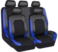 5 seats Car Seat Covers Full Set for BMW E87 1 Series 118d 5-Door Hatchback 2004-2007, Front & Rear Breathable Scratch Resistant Seat Covers Protectors, Car Protect Accessories,Blue