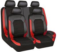 5 seats Car Seat Covers Full Set for Cobalt 2005-2010 Cruze 2011-2019, Front & Rear Breathable Scratch Resistant Seat Covers Protectors, Car Protect Accessories,Red