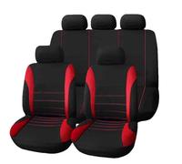 5 Seats Universal Car Seat Covers for Kia Venga (YN)/Carens (RP/UN/FJ/FC)/Cerato LD Hatchback Front Rear Seat Cover Full Sets Full Surround Seat Covers Car Accessories,A