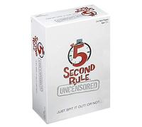 5 Second Rule Uncensored - Fun Card Game for Game Night with Friends - for Ages 17 and Up