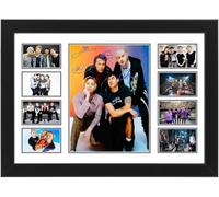 5 Seconds of Summer Limited Edition Collage Poster Print - Autographed by All Band Members - 5SOS Signed Fan Gift Merchandise (Framed, A4 (30x20cm))