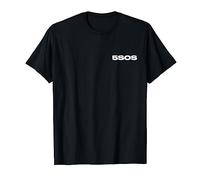 5 Seconds of Summer - Logo Wildflower Back Print T-Shirt