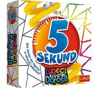 5 Sekund Dzieci Kontra Dorośli Polska Gra Planszowa Karciana Towarzyska Imprezowa Board Game Po Polsku Trefl
