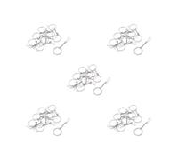 5 set 10Pcs Keychain Carabiner Clip Quick Release Snap Hook Keyring Key Holder