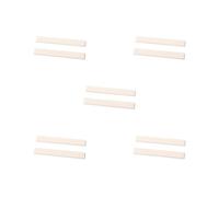 5 set 2 Pieces Blank Bone Saddle for Guitar Ukulele 100x10x3mm Luthier DIY String