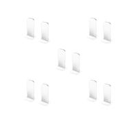 5 set 2 Pieces Boxing Glove Display Stand Autographed Holder for Gym Game Room White